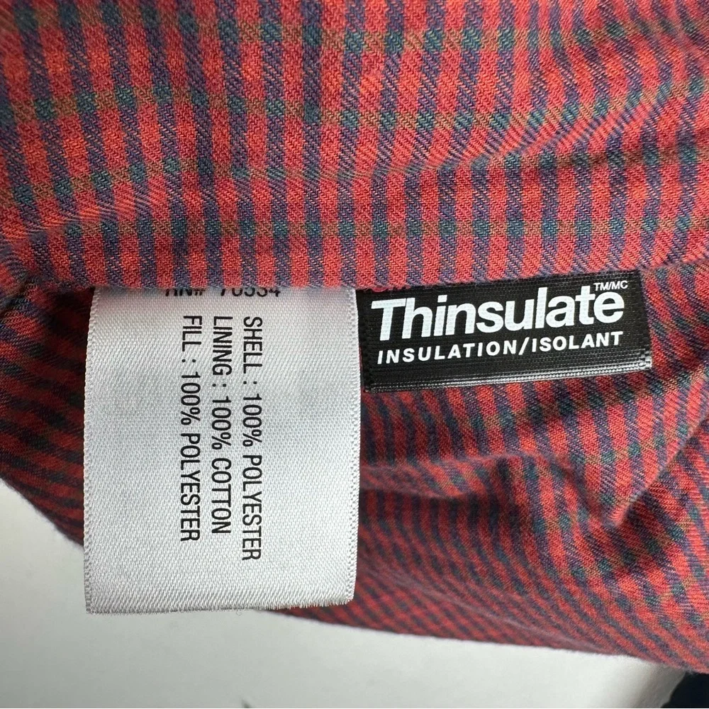 Orvis Quilted Thinsulate Jacket Barn Coat - Picture 9 of 13
